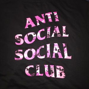 Anti social social club Beverly black hoodie